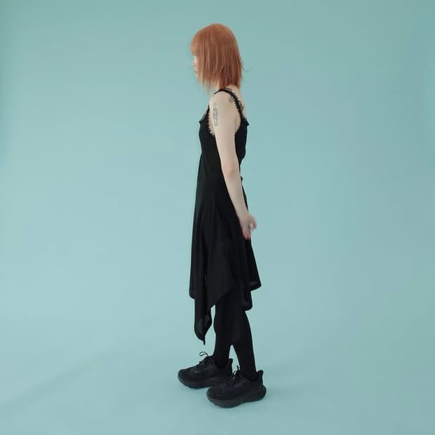 Jichoi  24ss 레이스 원피스 black