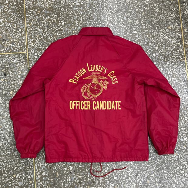 80s USA USMC 나일론 코치 자켓 M