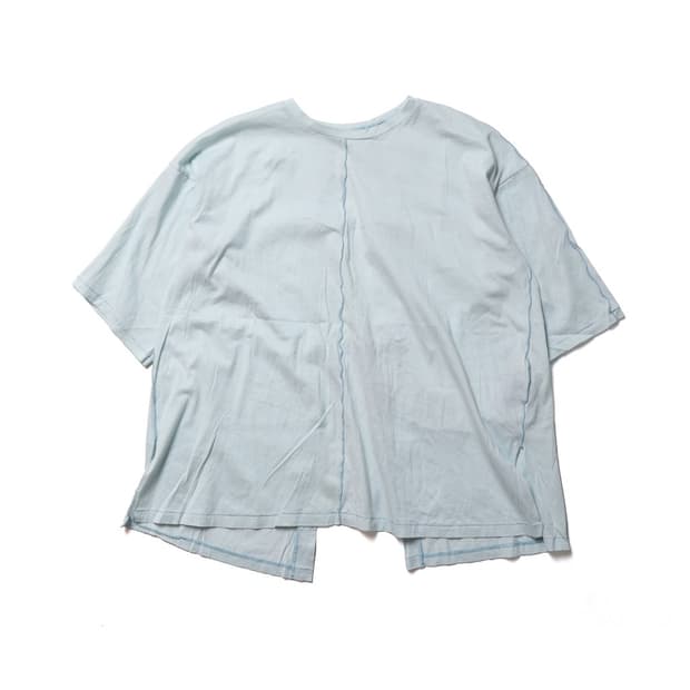 주카 Zucca Half Sleeve Back Knot T-shirt 