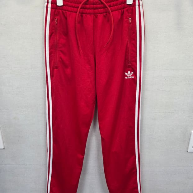 아디다스 파이어버드 트랙팬츠 레드 m