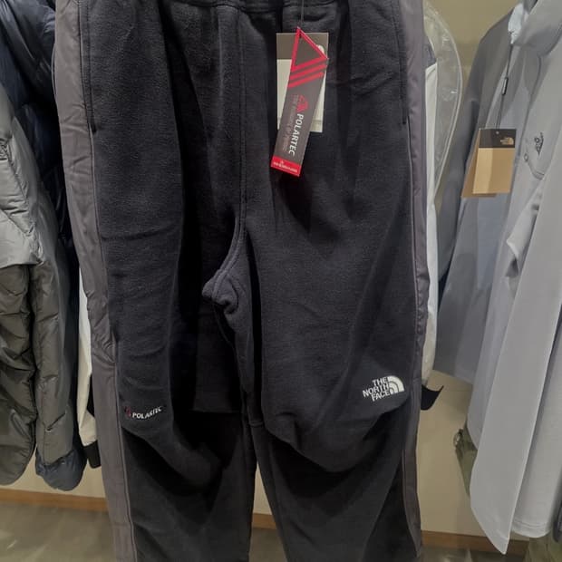 90🔥 노스페이스 플리스 팬츠 블랙