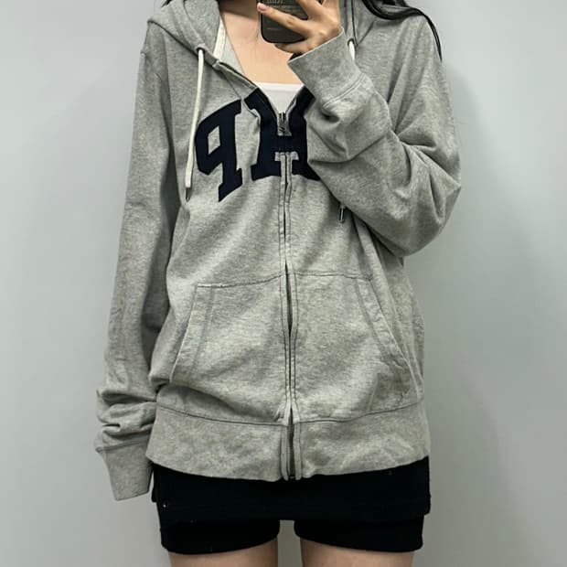 Gap 갭 그레이 후드집업