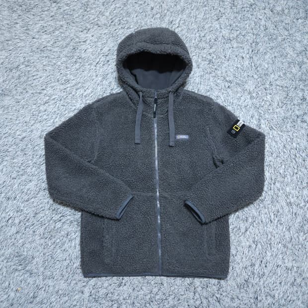 내셔널지오그래픽) M 남자 뽀글이 후리스 / 왕눈이샵