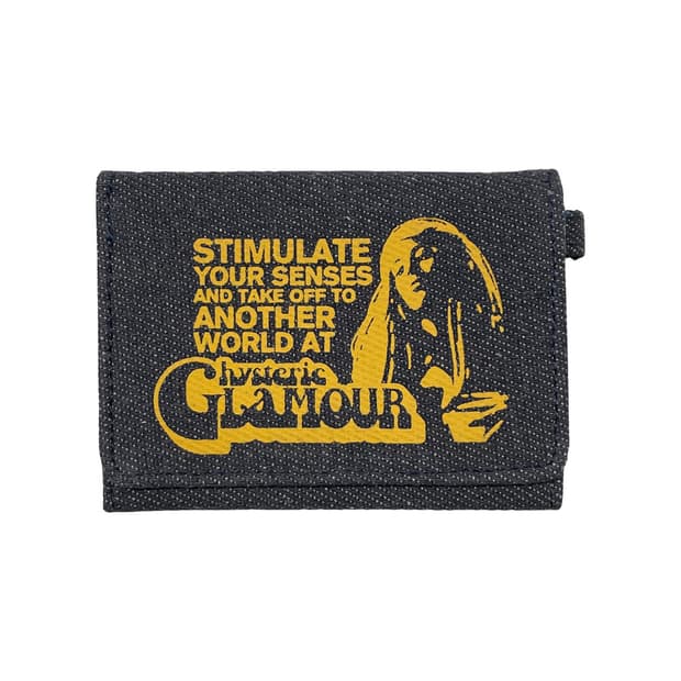 히스테릭글래머 데님 반지갑