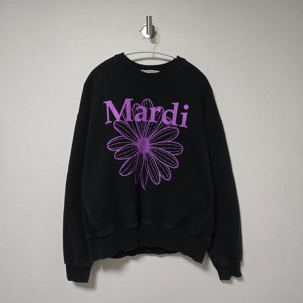 마르디메크르디 코튼 맨투맨/ 여성 맨투맨/ 여자 맨투맨 