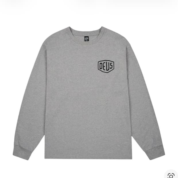 데우스 엑스 마키나 서울 컬리지 어드레스 롱슬리브 그레이 L