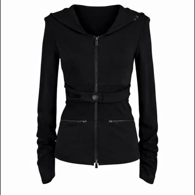 cut out banding hoodie zip up <쇠아> 