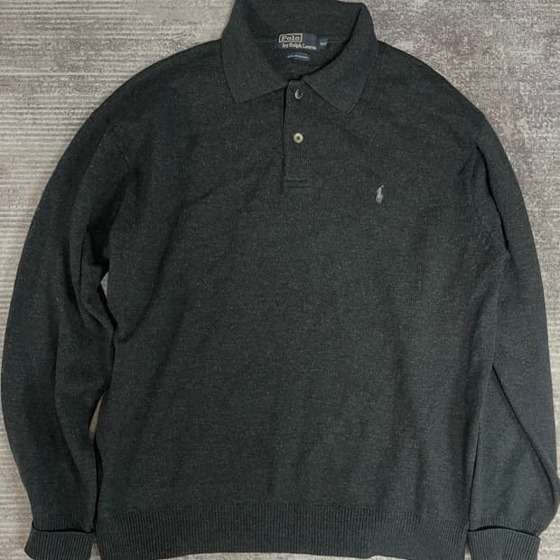 90s Polo RL  램스울 카라넥 니트