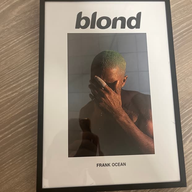프랭크 오션 blond 액자