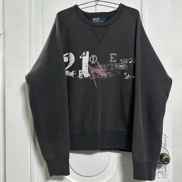 폴로 랄프로렌 빈티지 맨투맨