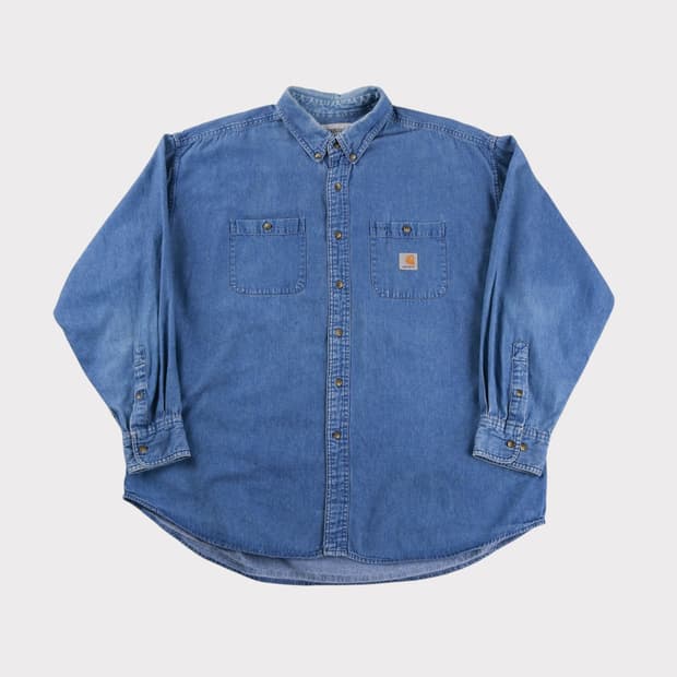 [XL] 칼하트 데님셔츠