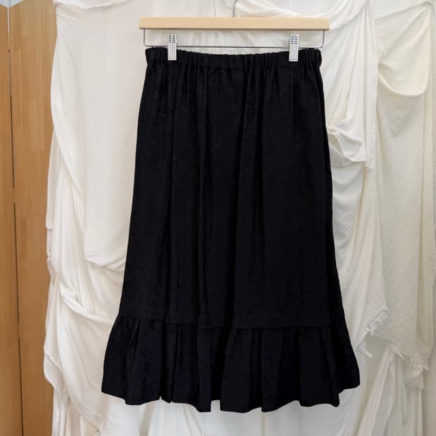 tricot comme des garçons skirt