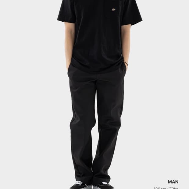 디키즈 873 워크팬츠 블랙 / 32*32