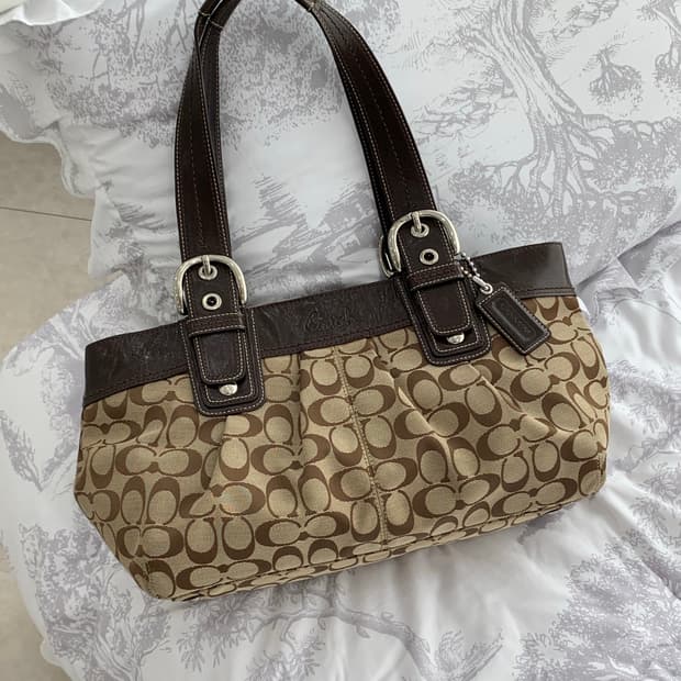 [S급] Coach Vintage Brown Shoulder Bag