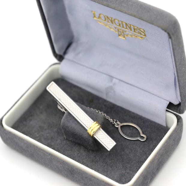 론진 A등급 5.2cm 남자 명품 넥타이핀