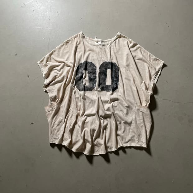 KZ ATELIER Number Pocket Tank Top