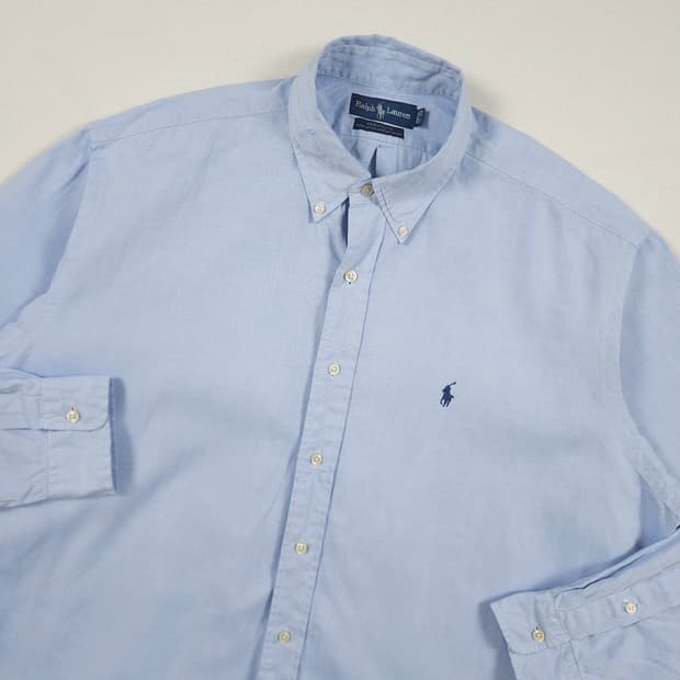 2XL(110) 폴로 랄프로렌 기본 코튼셔츠