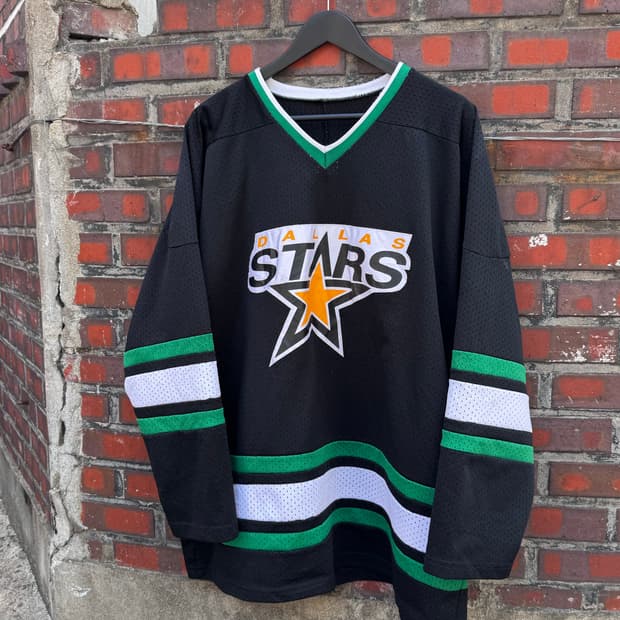 NHL 달라스 스타즈 메쉬 유니폼 져지 