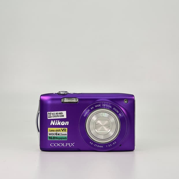 니콘 쿨픽스 Nikon COOLPIX S3300 퍼플