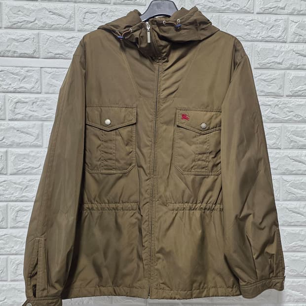 택포// 버버리 런던 후드 자켓 점퍼 L