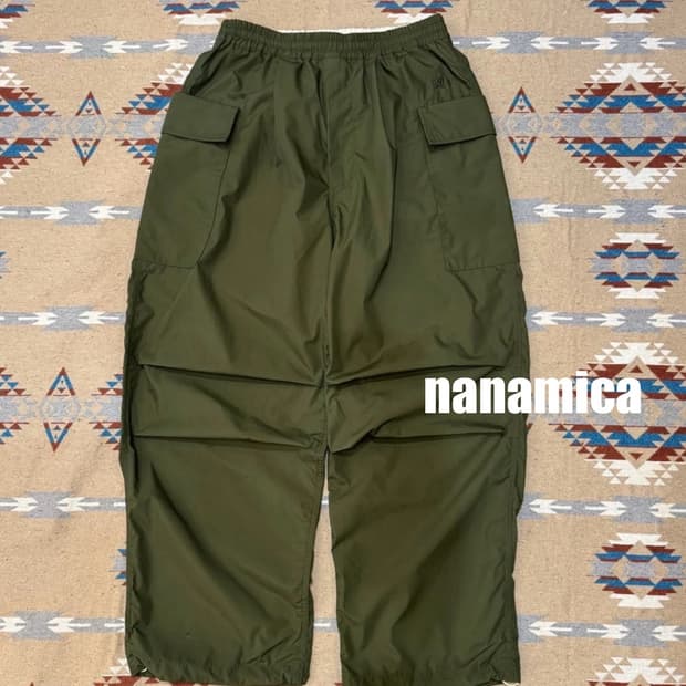 [32] 나나미카 카고 데크 팬츠 카키