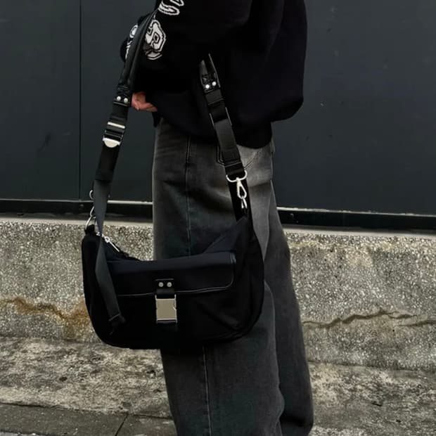 메종미네드 호보백 BUCLE STRAP HOBO BAG (S size)