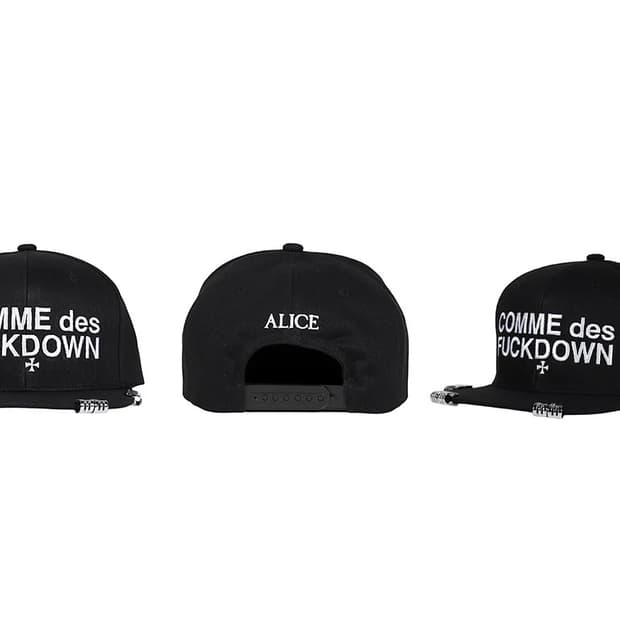 alice hollywood x comme des fuckdown
