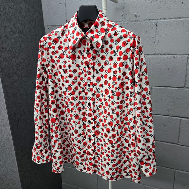 루이비통 LV 쿠사마야요이 인피니티 닷 모노그램 셔츠 34