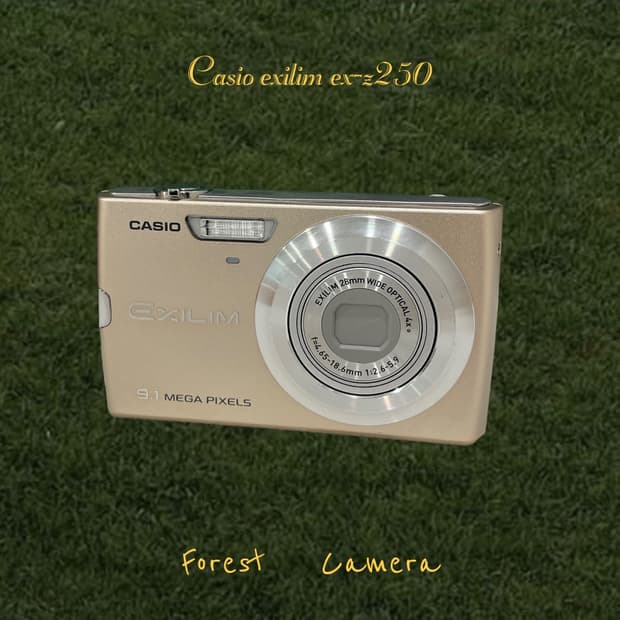 (메이크업) 카시오 exilim ex-z250 디지털카메라 빈티지디카