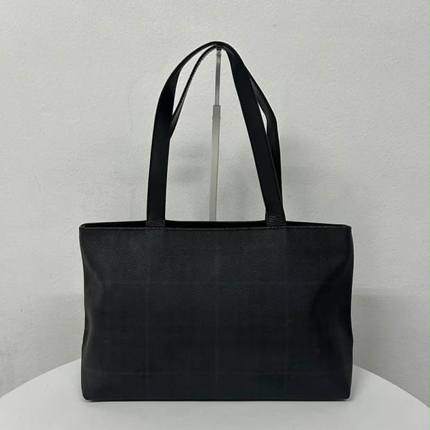 버버리 노바체크 pvc 토트백 숄더백