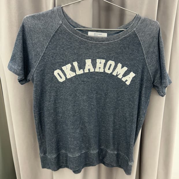 레터링 반팔 티셔츠