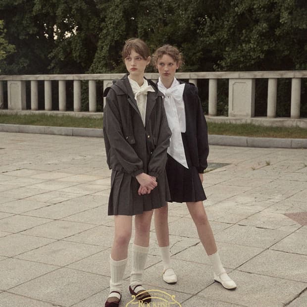 SAILOR BLOUSON SKIRT SET UP