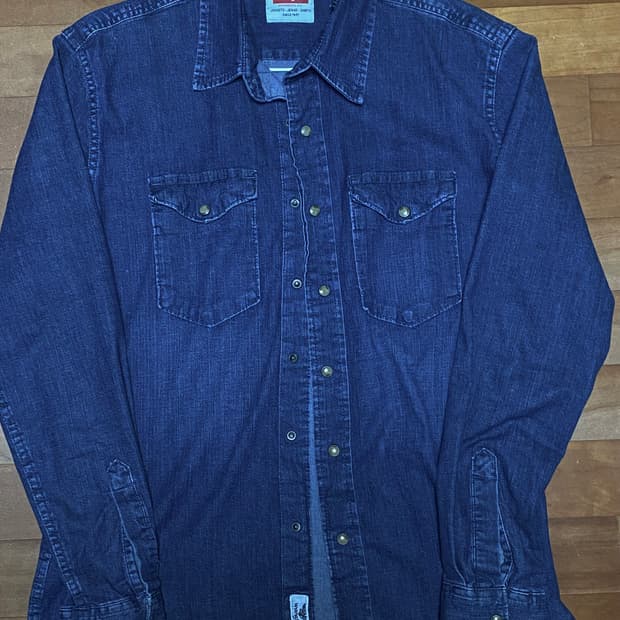 랭글러 데님셔츠 M