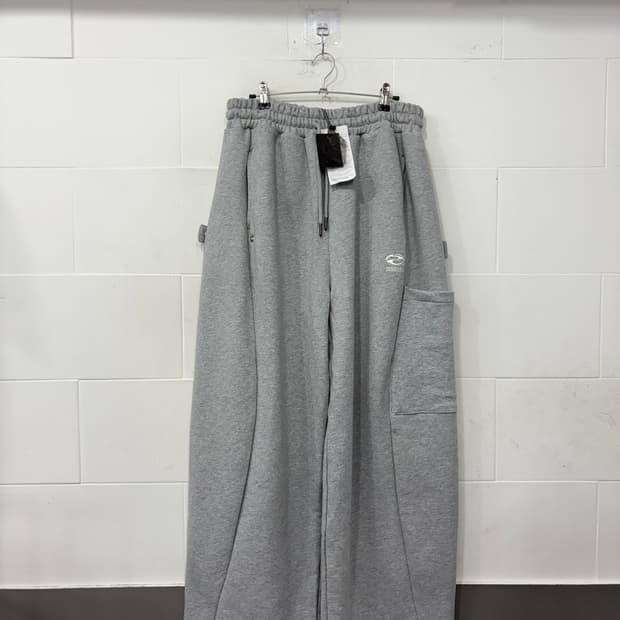 젠더스트 팬 스트랩 와이드팬츠