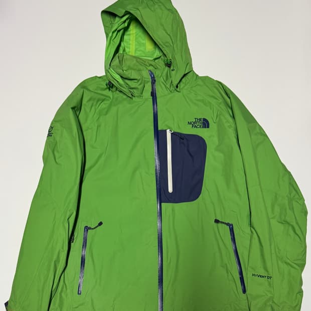 노스페이스 하이벤트 방수지퍼 후드 바람막이 XL