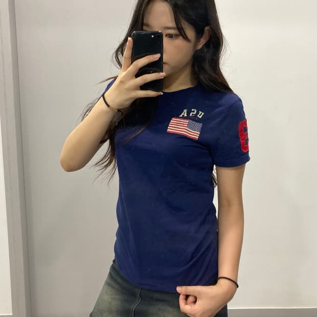 폴로 랄프로렌 USA 성조기 티셔츠