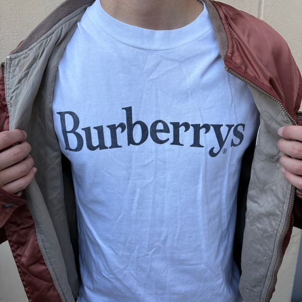 90s Burberrys 반팔티
