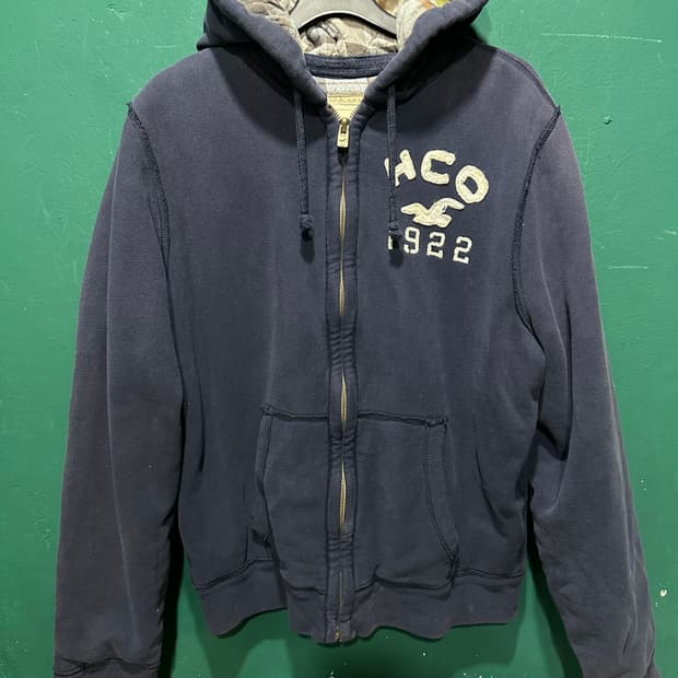 홀리스터 헤비웨이트 후드집업 XL