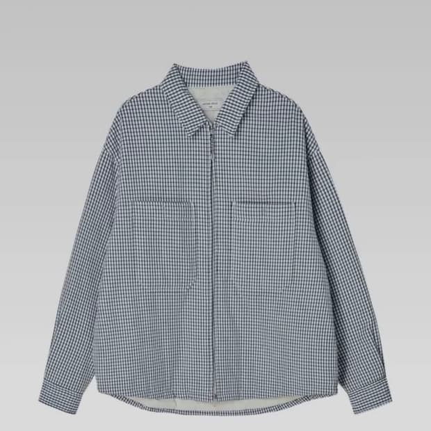 애프터프레이 패디드 셔츠 자켓 셔켓 s