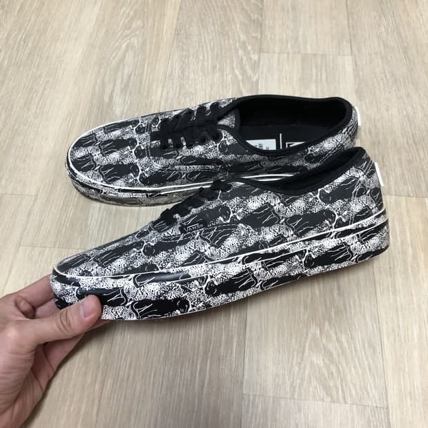 (275) 반스 VANS X 오프닝 세레모니 콜라보 어센틱 블랙