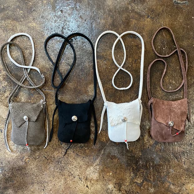 Deerskin medicine bag