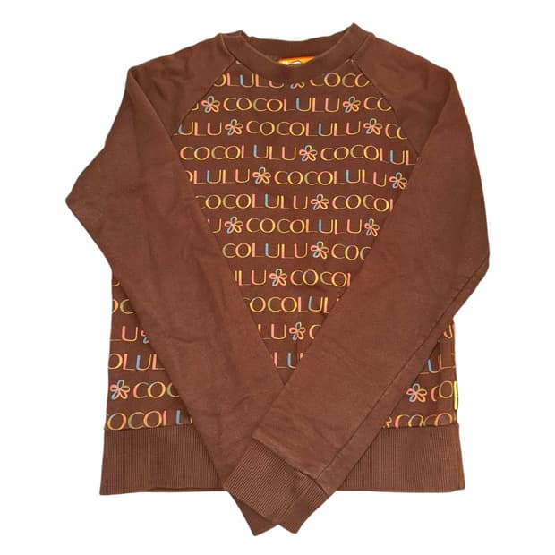cocolulu brown sewatshirt