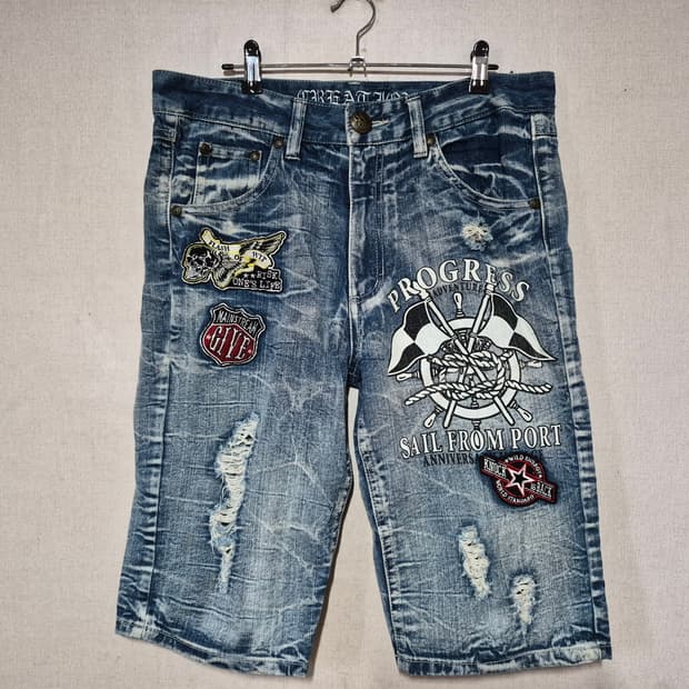 DREAGPN 빈티지 데님 )34)