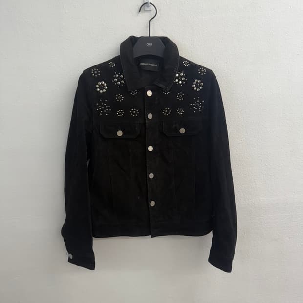 자딕앤볼테르 스터드 블랙 자켓 M