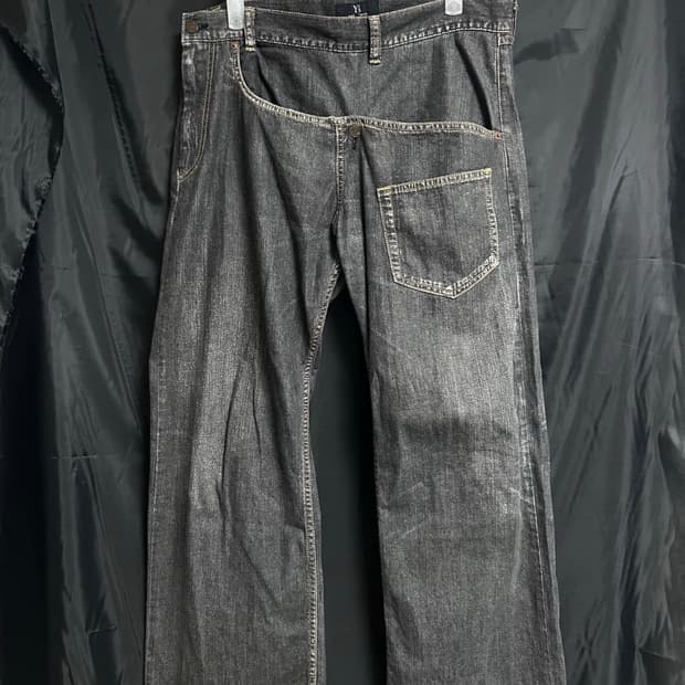 요지 야마모토 비대칭 데님