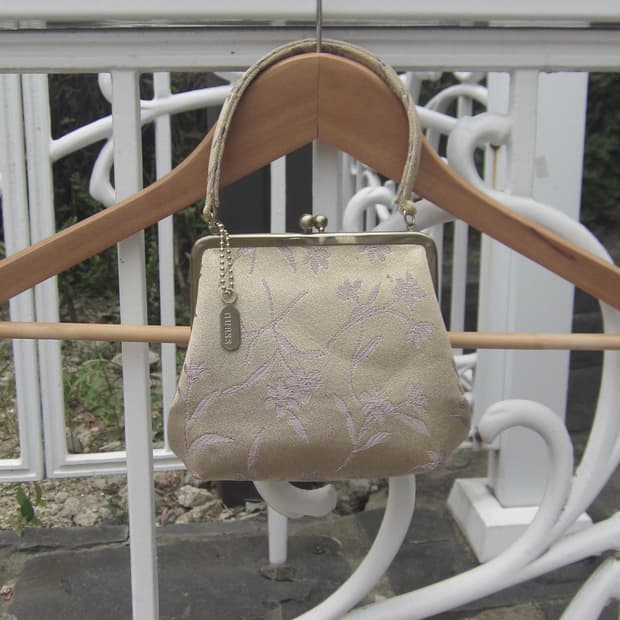 vintage GUESS flower mini bag