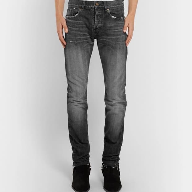 {32} 18ss 생로랑 디스 데님팬츠 (노수선)