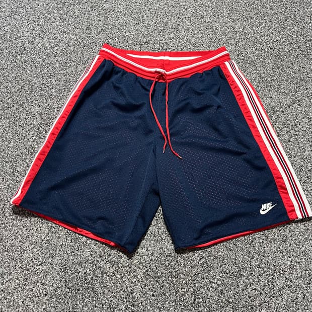 올드스쿨 나이키 양면 바스켓 팬츠 