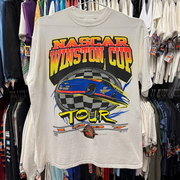 1997년도 빈티지 NASCAR Winston Cup 투어 티셔츠