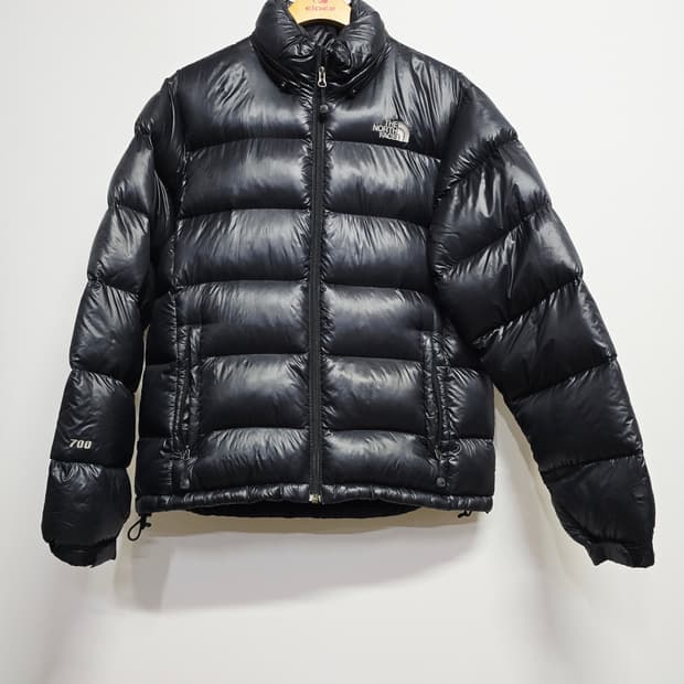 노스페이스 700 블랙 패딩